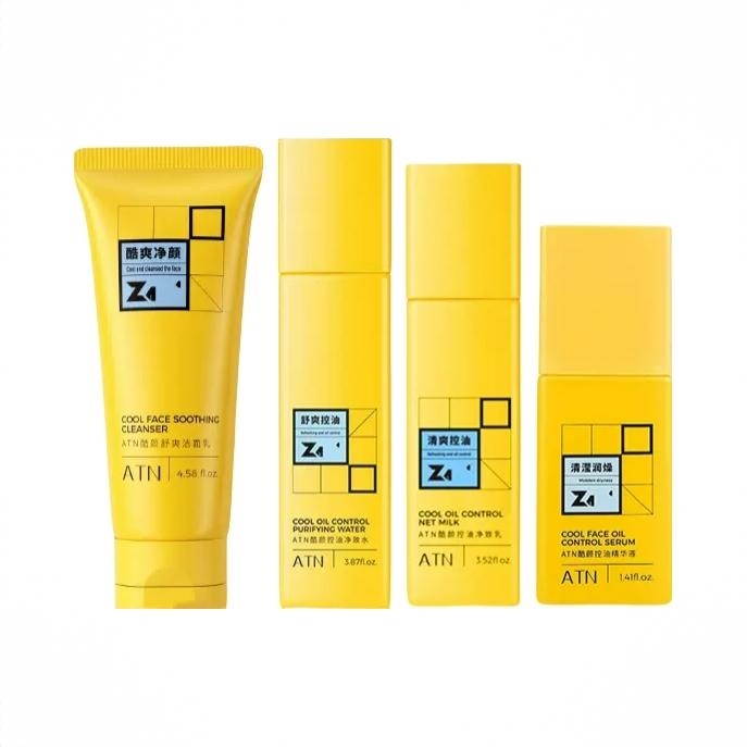 商品配色： 爽肤水110ml+乳100ml+洁面130ml+精华40ml