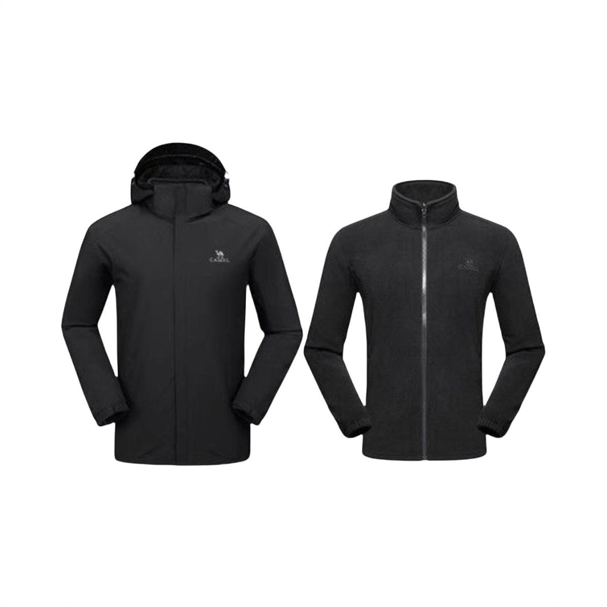 商品配色： 黑/三合一/抓绒内胆