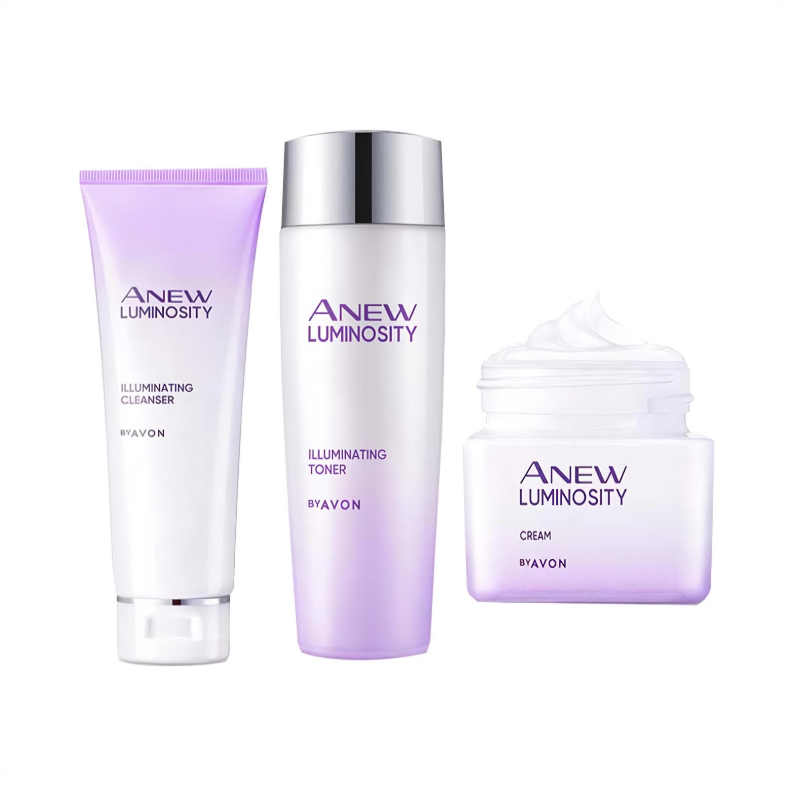 商品配色： 洁面125g+水100ml+面霜50g