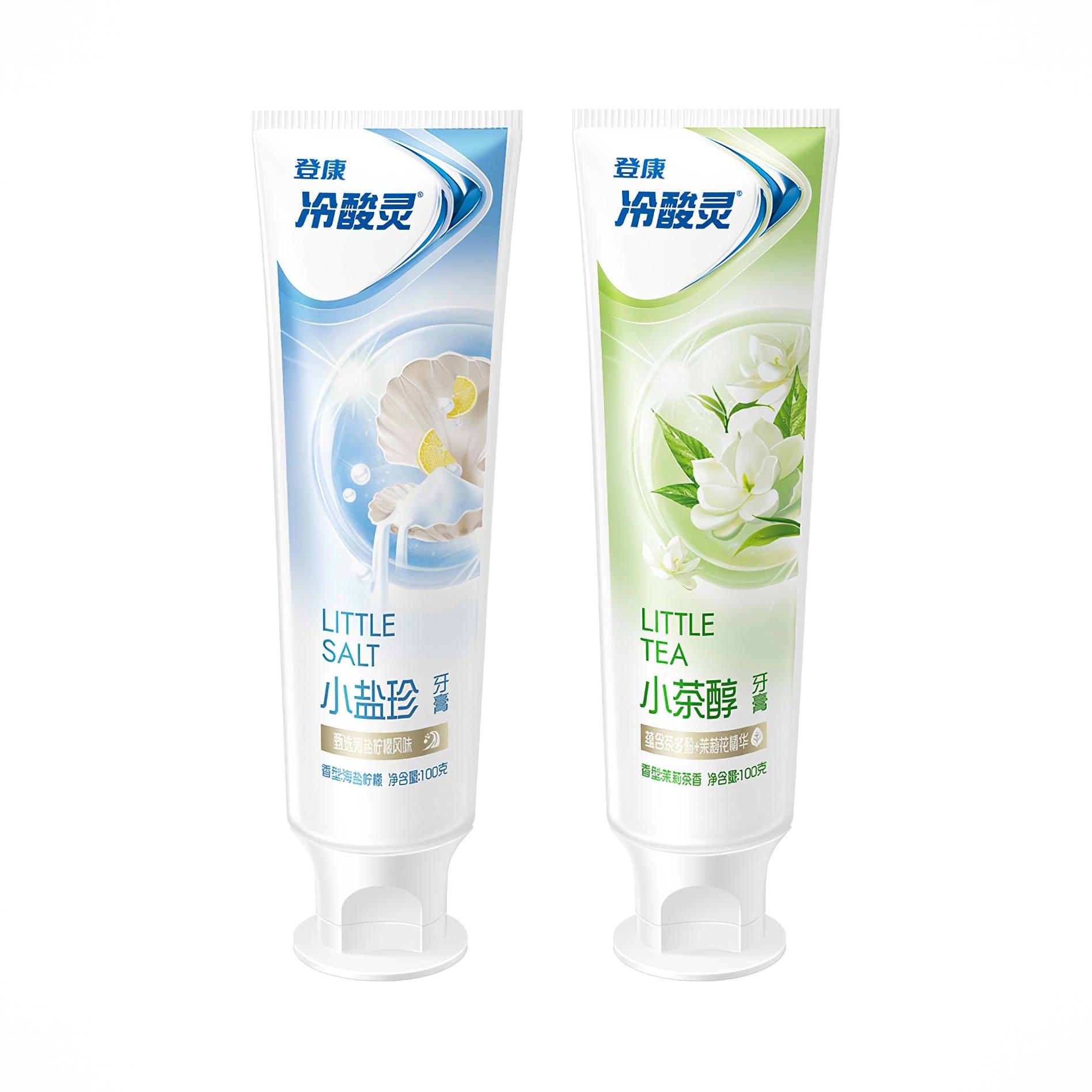 商品配色： 茶醇100g+盐珍100g