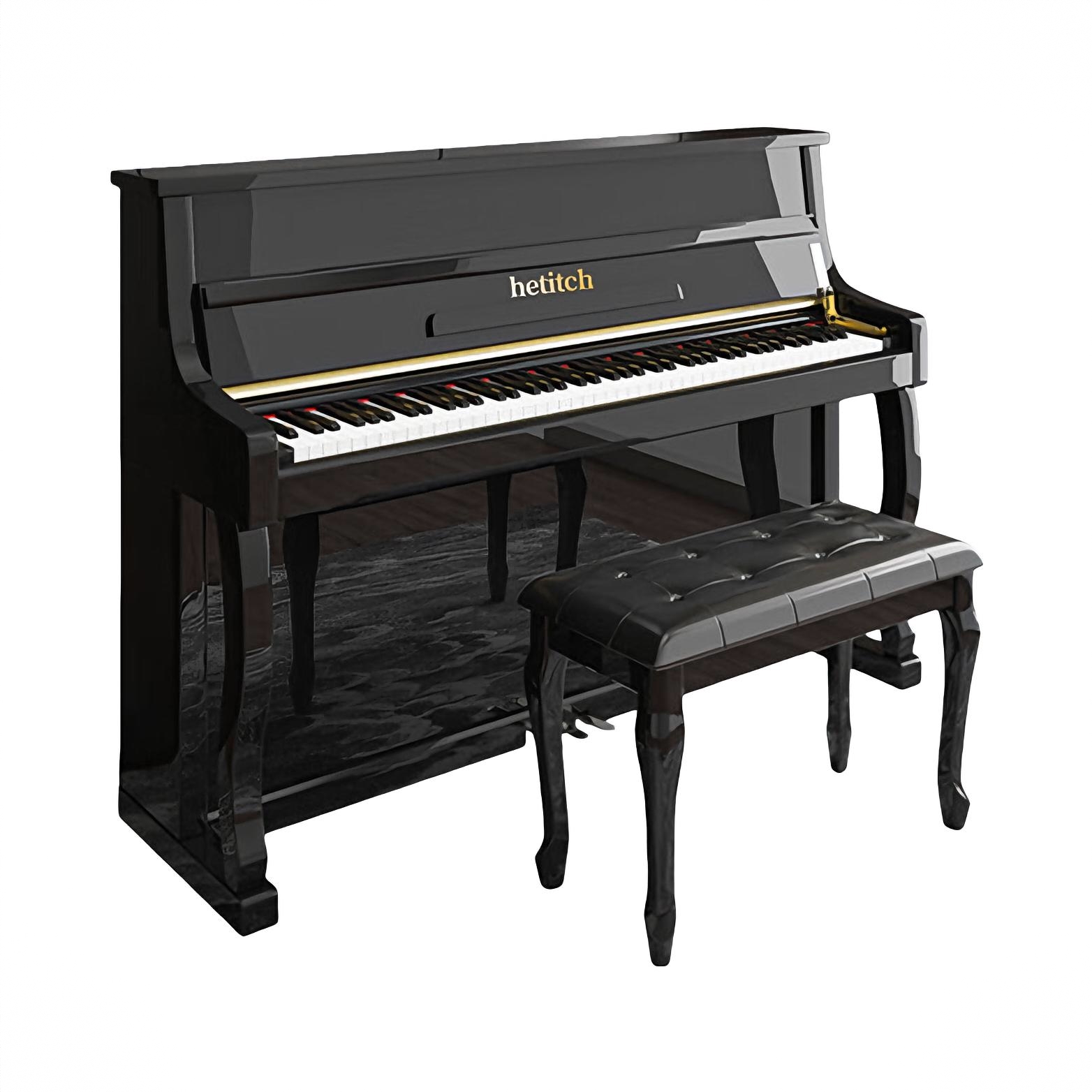 商品配色： 黑色单琴+琴凳+重锤