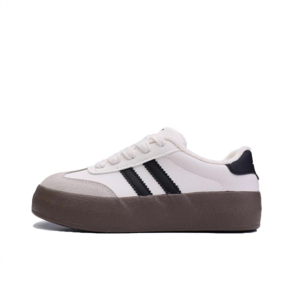 商品配色： 女款/加绒/米色/黑色