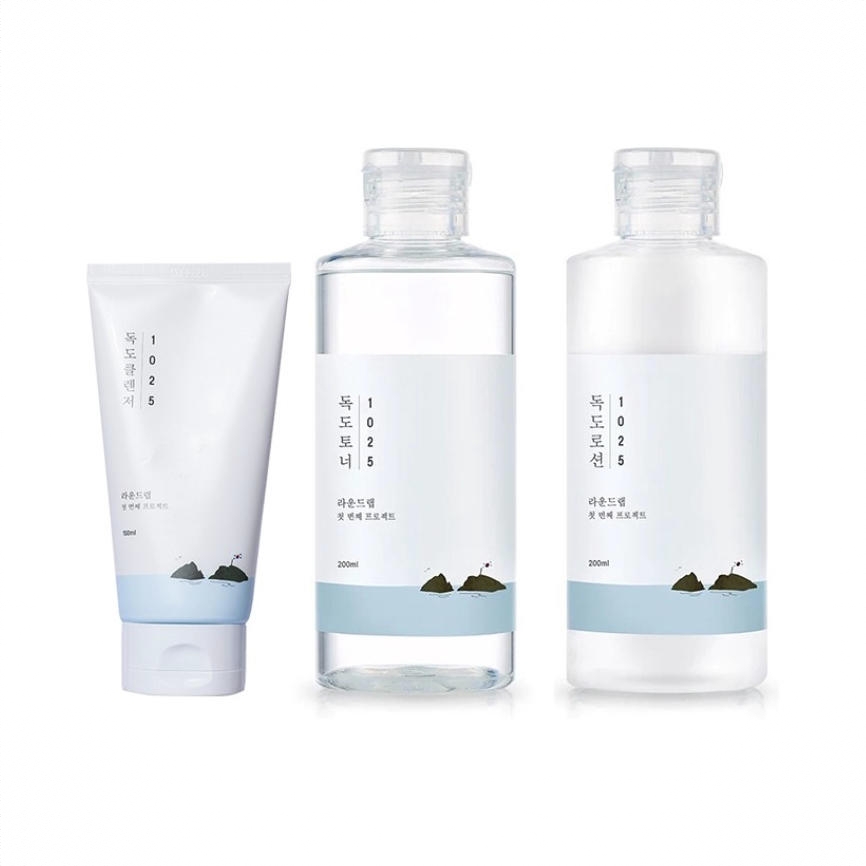 商品配色： 水200ml+乳200ml+洁面80ml
