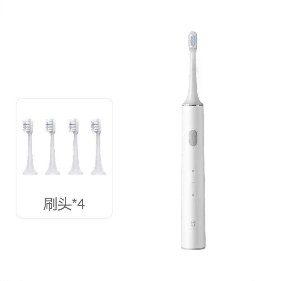 商品配色： 白色 【刷头*4】