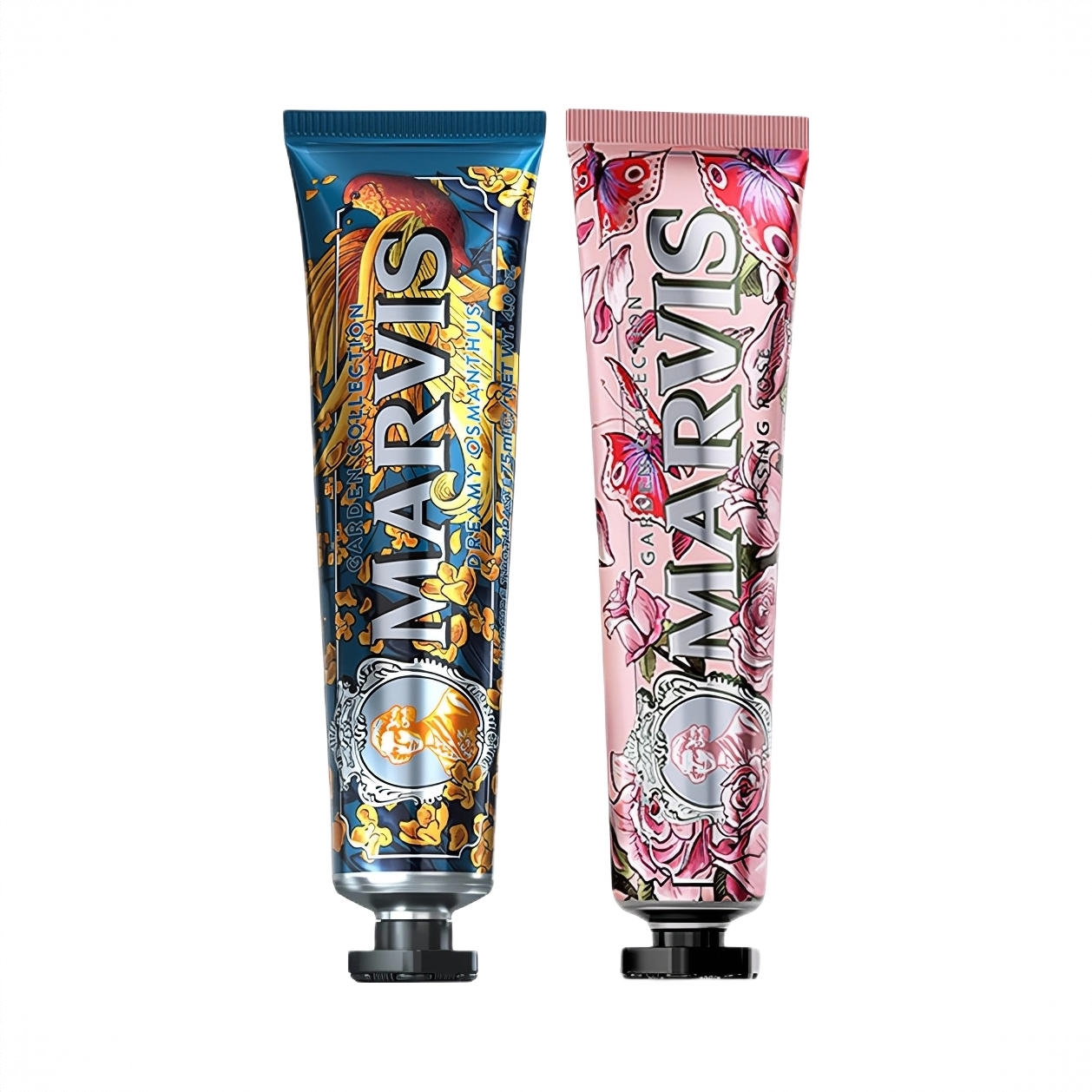 商品配色： 秘境玫瑰75ml+月夜金桂75ml