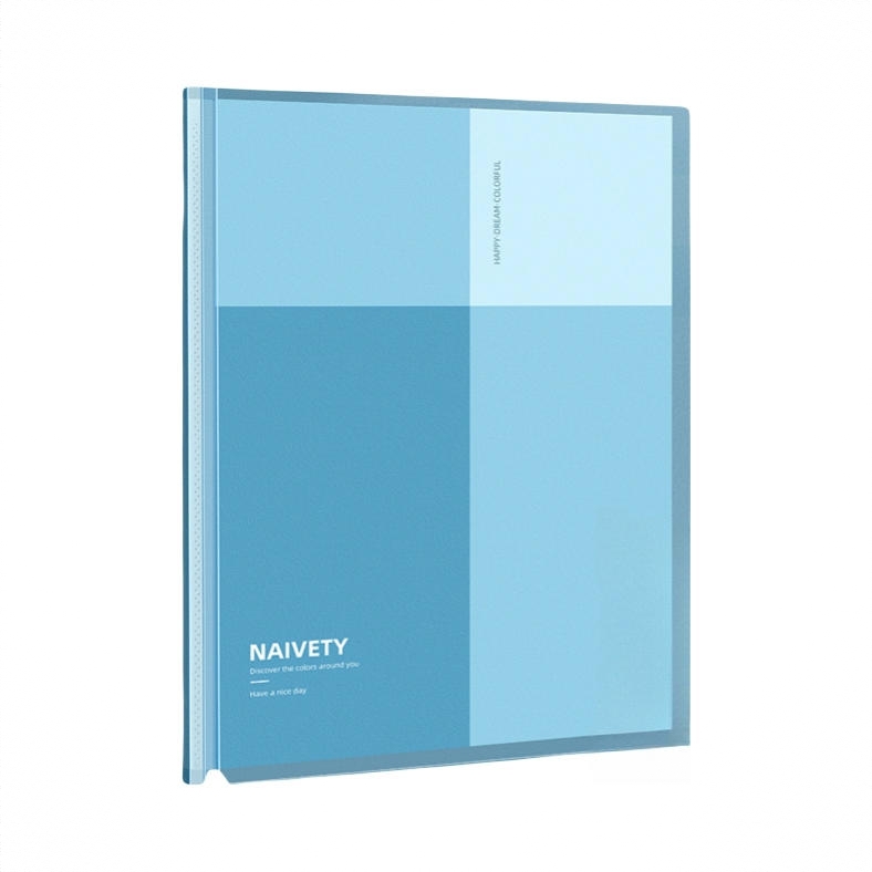 商品配色： 透明蓝/80页