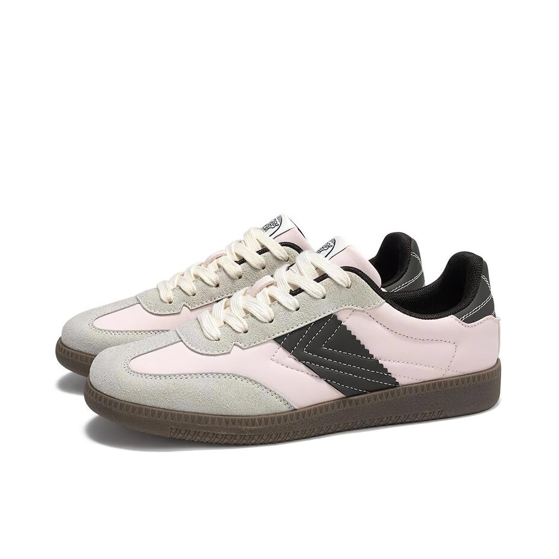 商品配色： 粉红色/灰色/棕色