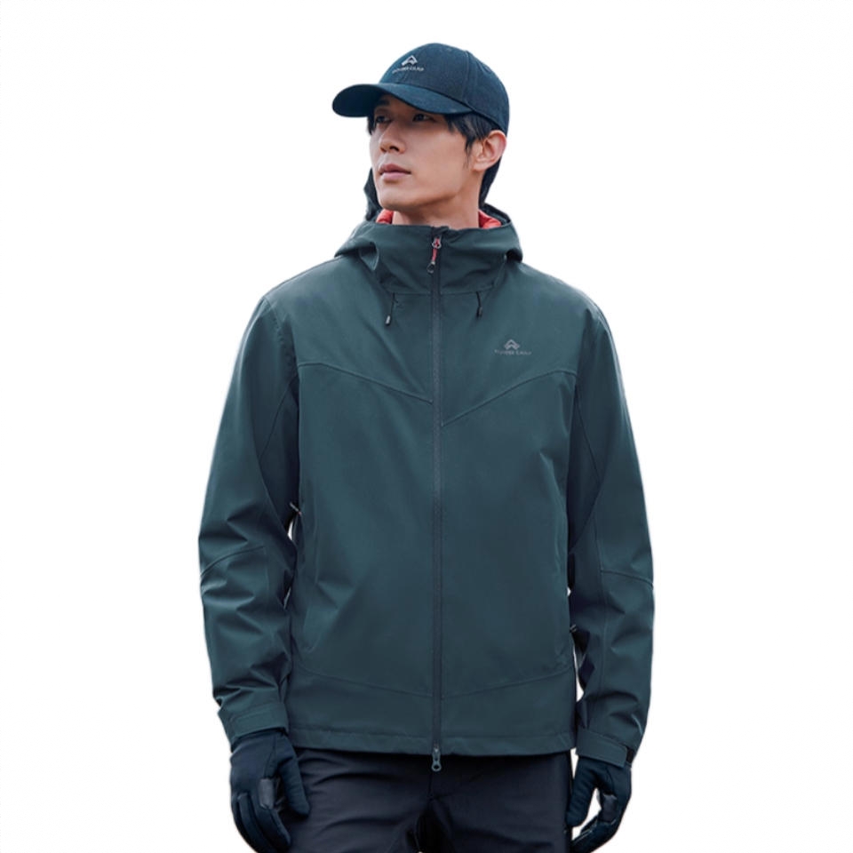 商品配色： 腋下拉链版/单冲无内胆/男款/雾霭蓝