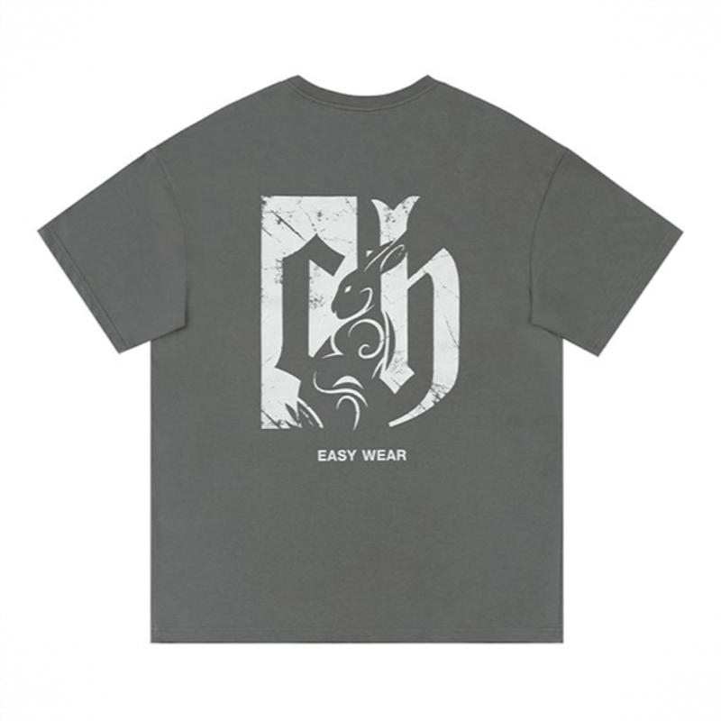 商品配色： 暗夜灰/兔子印花