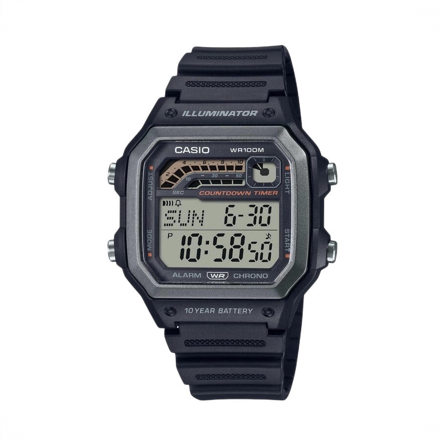 商品配色： 黑色 WS-1600H-1AV
