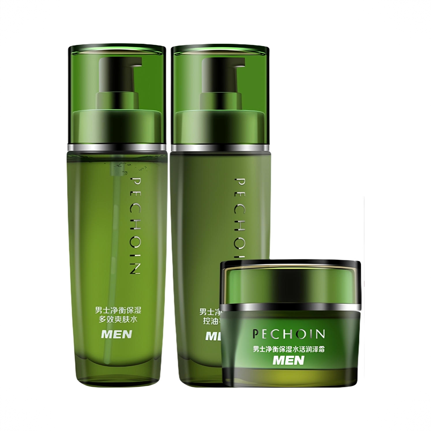 商品配色： 爽肤水100ml+平衡乳100ml+润泽霜50g