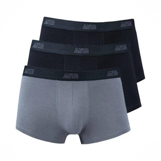 商品配色： 3条装/黑+黑+灰