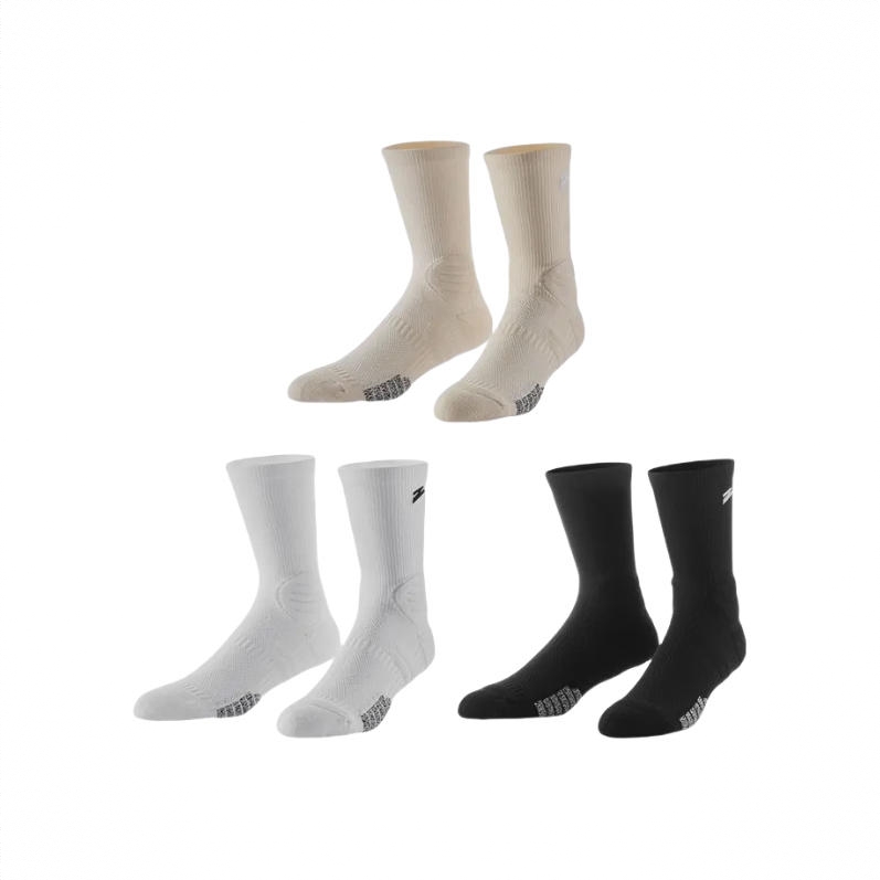 商品配色： 1卡其1白1黑 3双