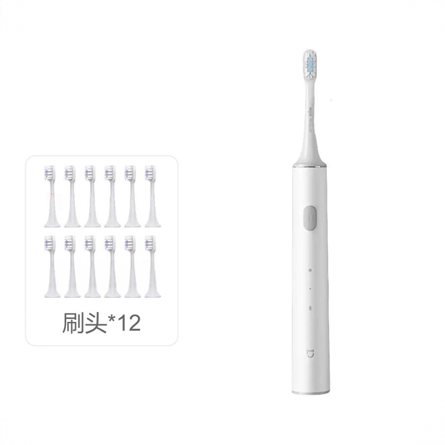 商品配色： 白色 【刷头*12】