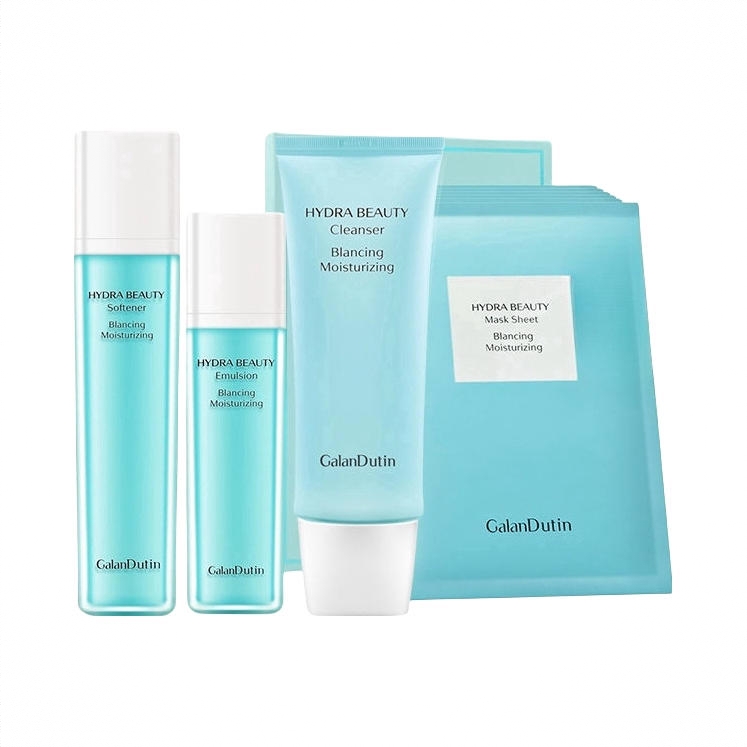 商品配色： 水100ml+乳80ml+洁面150g+面膜25g*6片