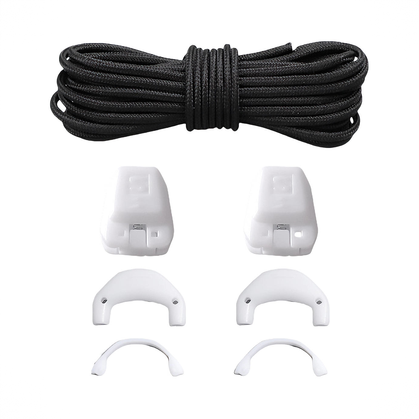 商品配色： 黑色+白扣