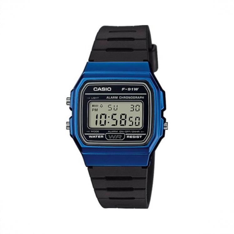 商品配色： 蓝色 F-91WM-2AEF