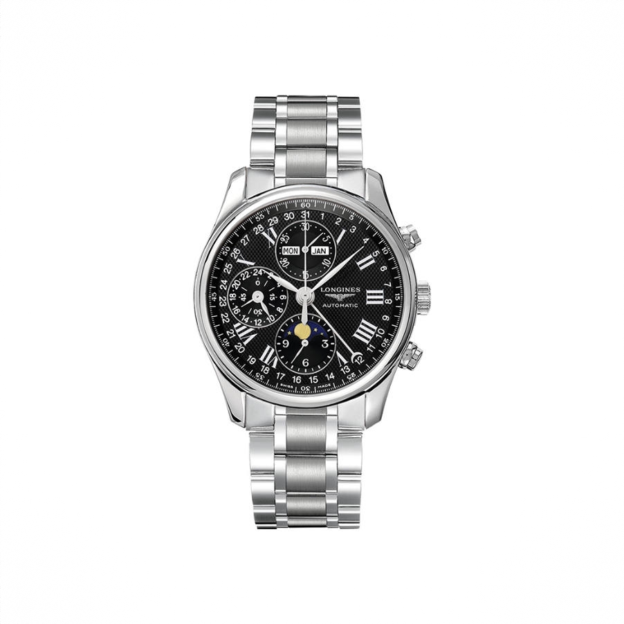 商品配色： 钢带黑盘 L2.673.4.51.6