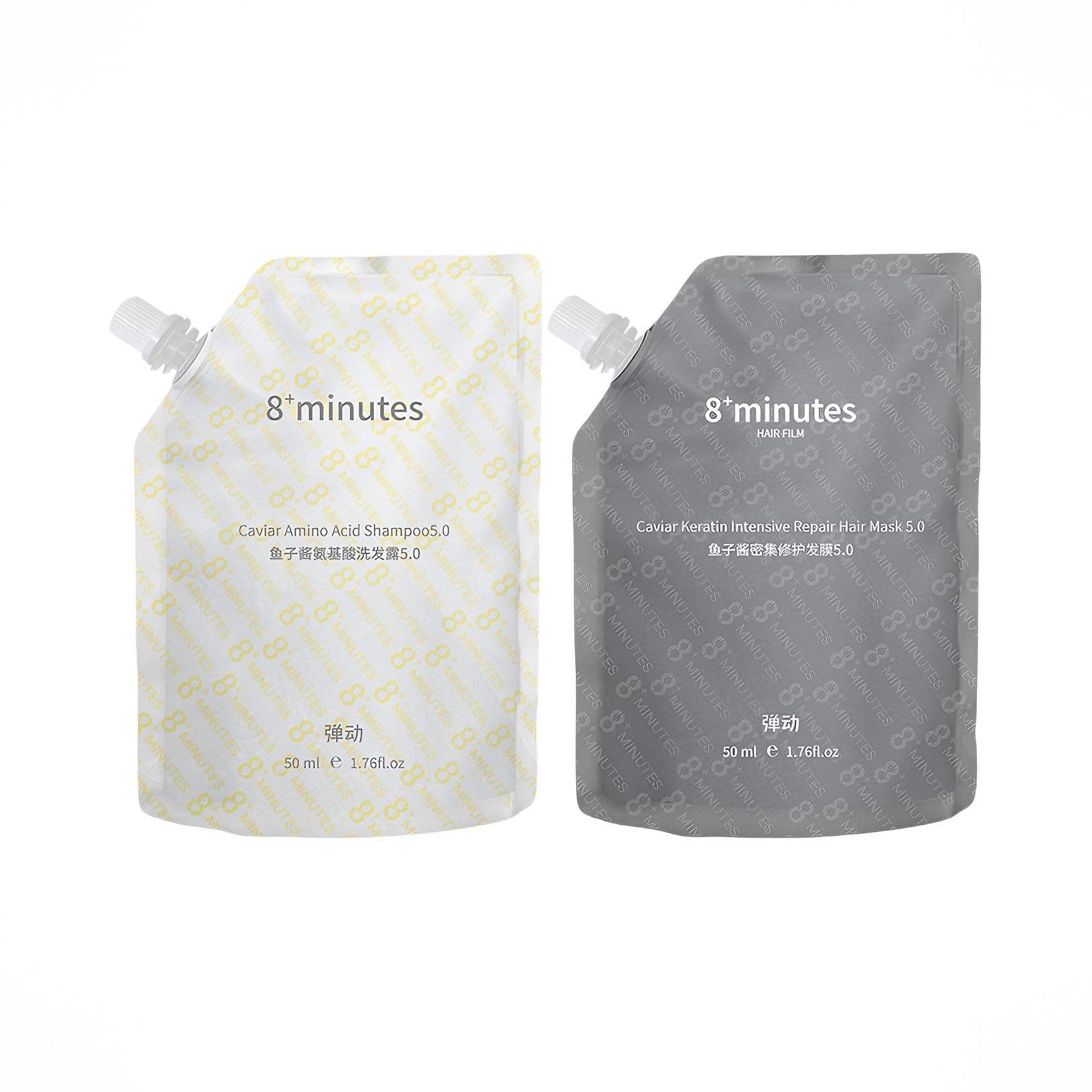 商品配色： 洗发水50ml+发膜50ml