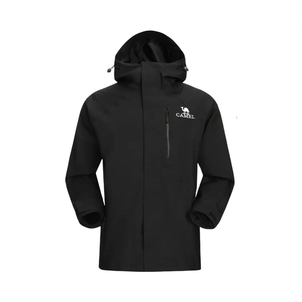 商品配色： 幻影黑/抓绒内胆/三合一