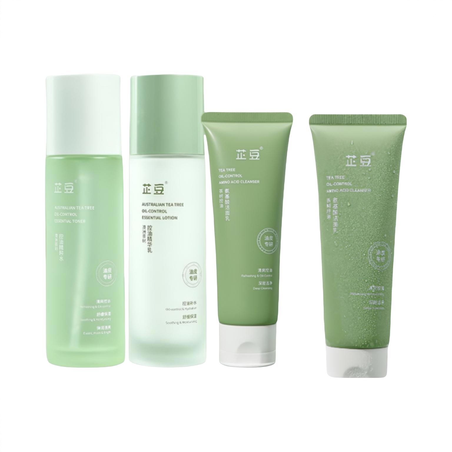 商品配色： 洁面80g*2+水100ml+乳100g