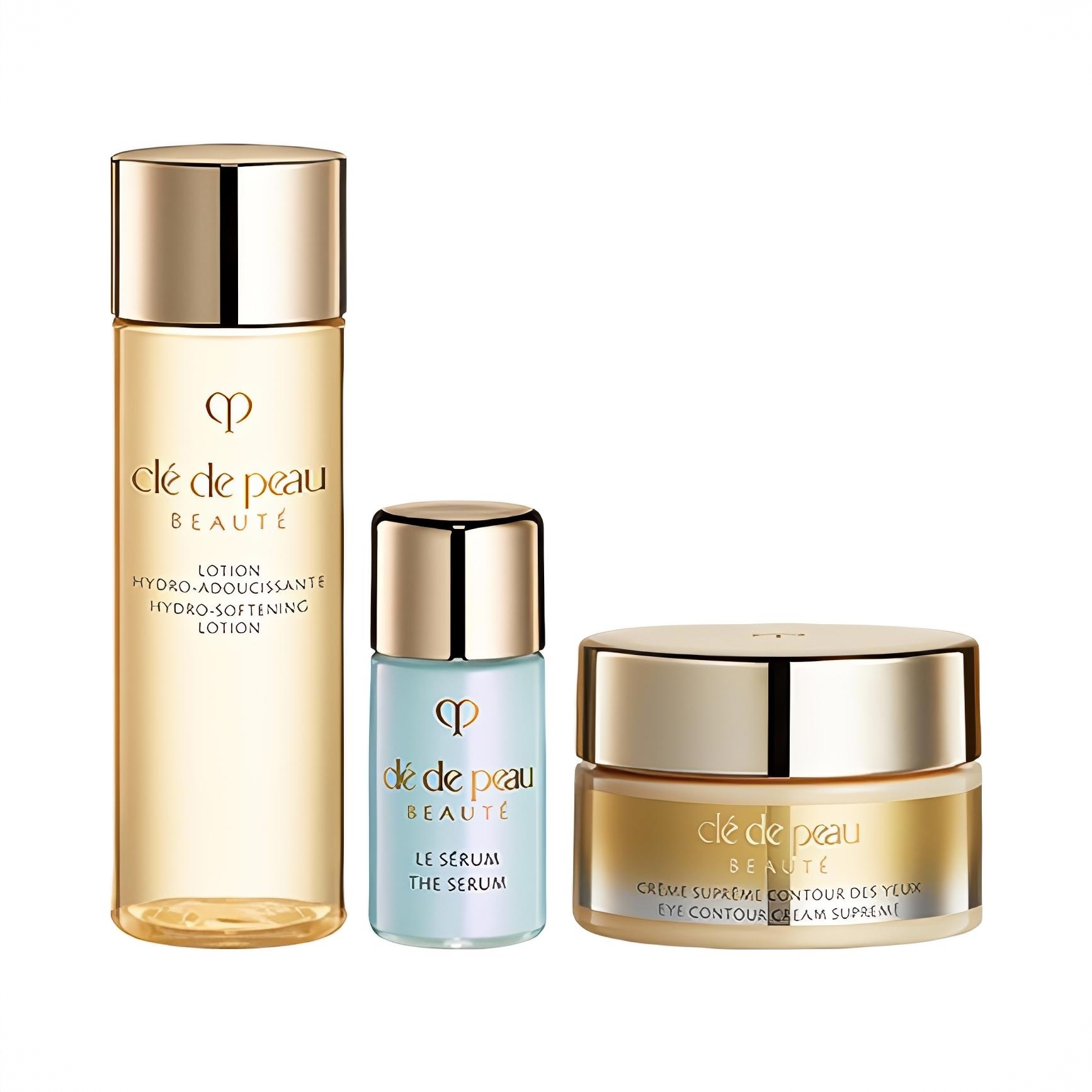 商品配色： 眼霜2ml+精华3ml+湿润型水30ml