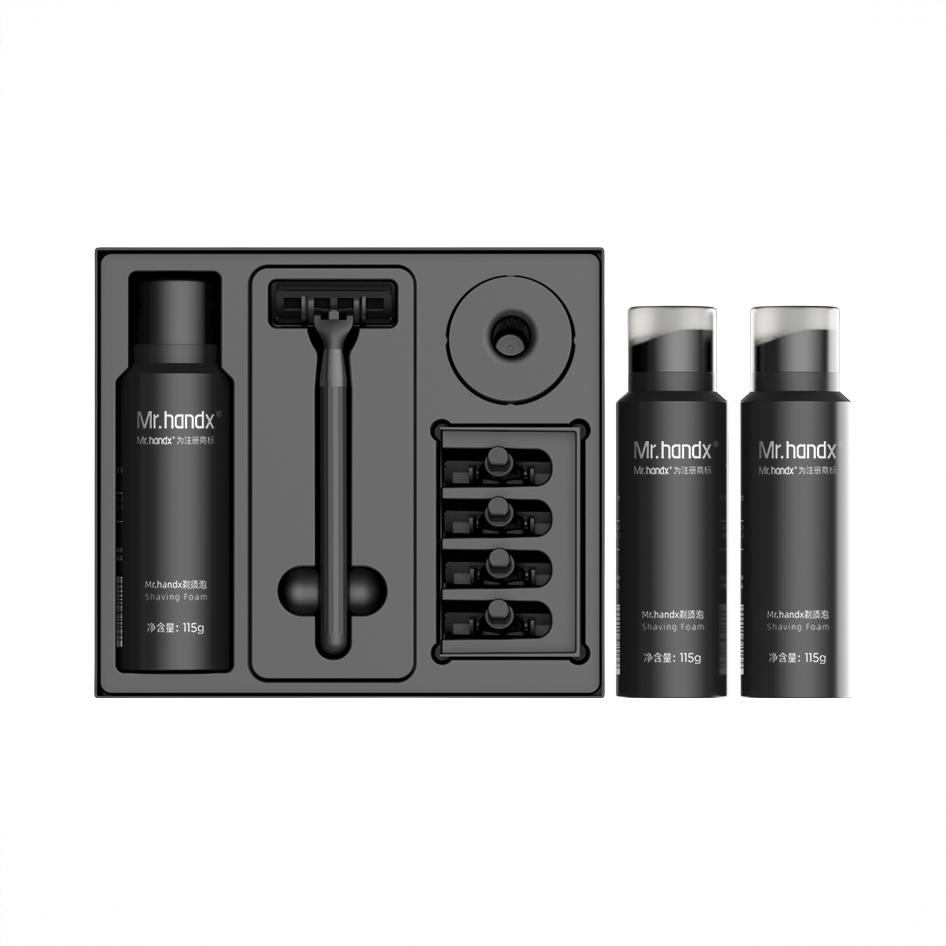 商品配色： H300-8+剃须泡115g*2