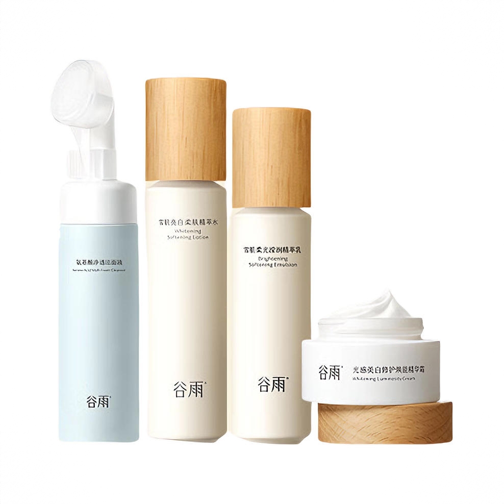 商品配色： 【3.0】水120ml+【3.0】乳100ml+霜30ml+洁面180ml