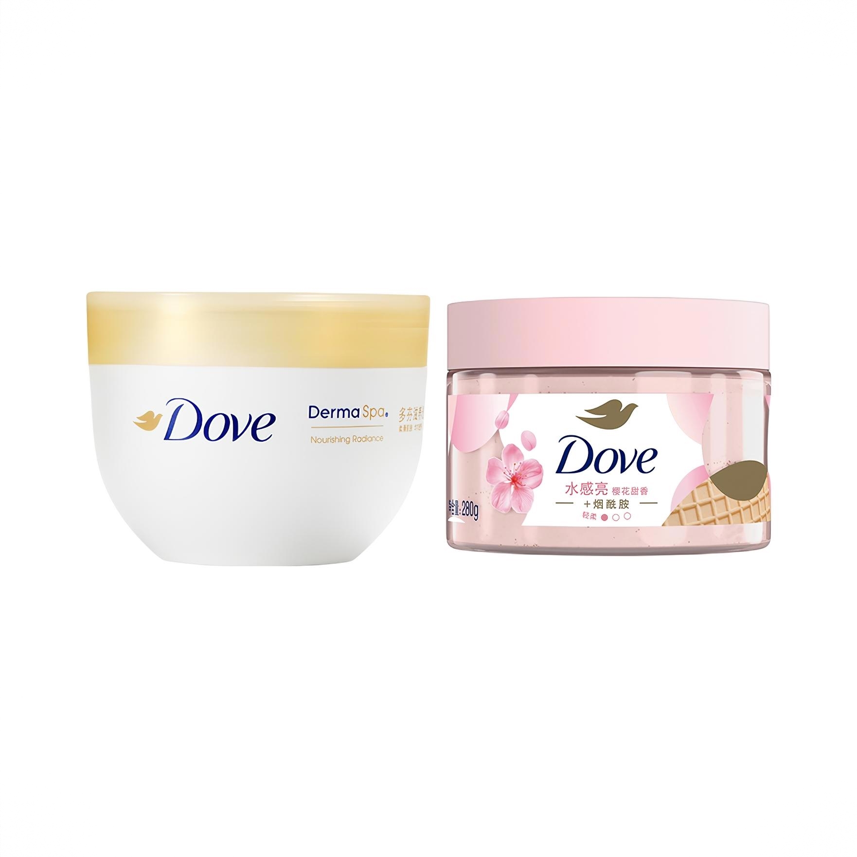 商品配色： 大金碗身体乳300ml+樱花磨砂膏280g