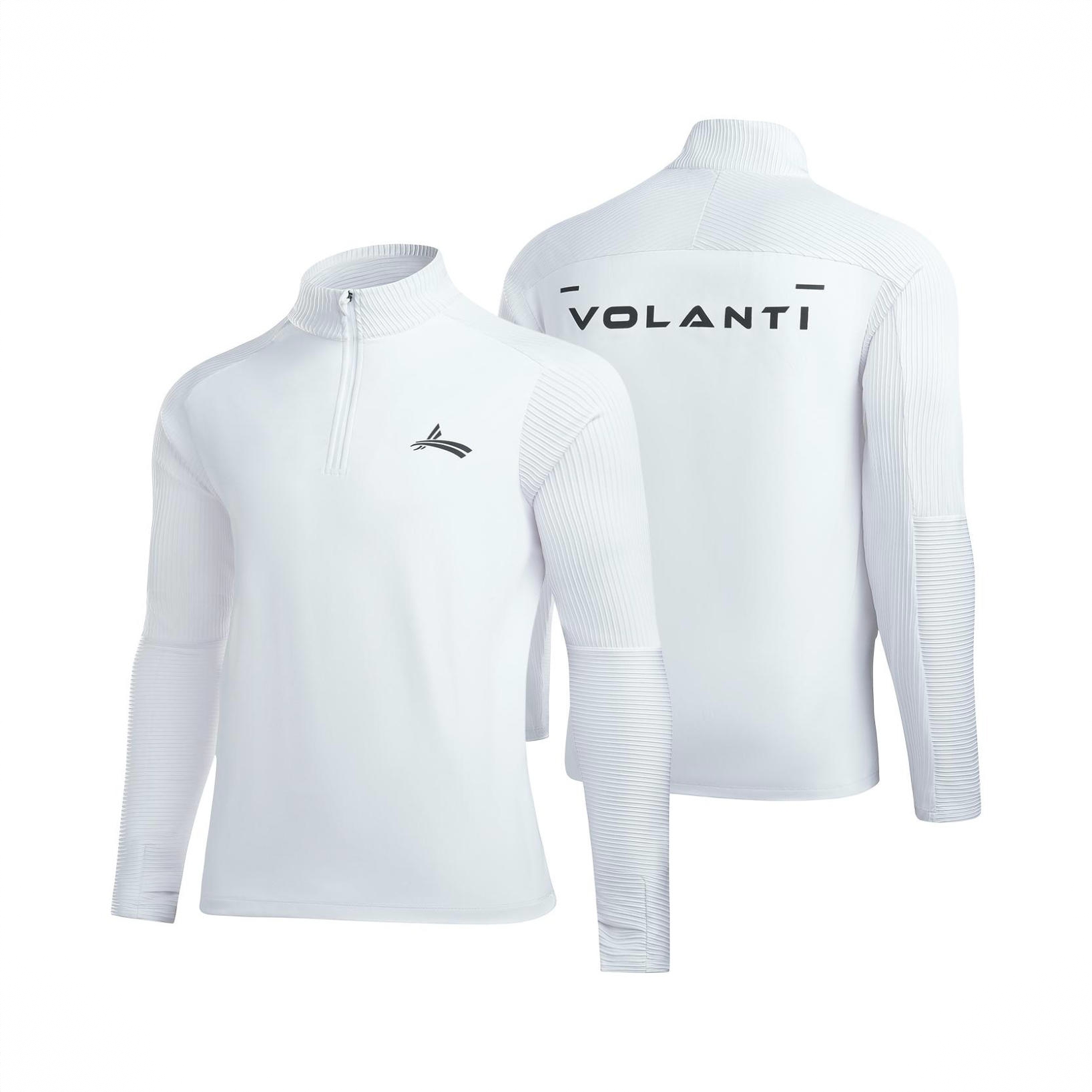 商品配色： 白/半拉链