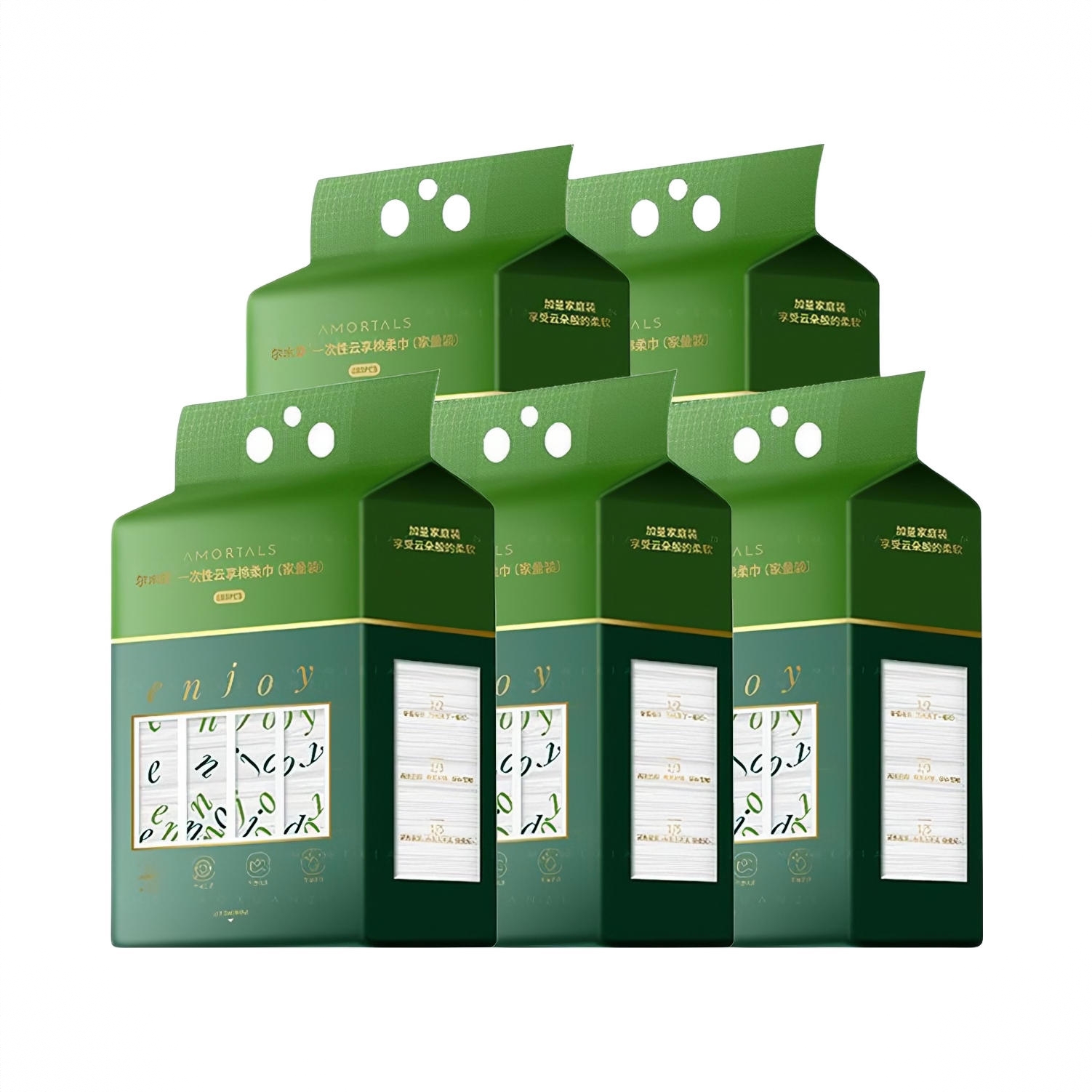 商品配色： 180抽/包*5