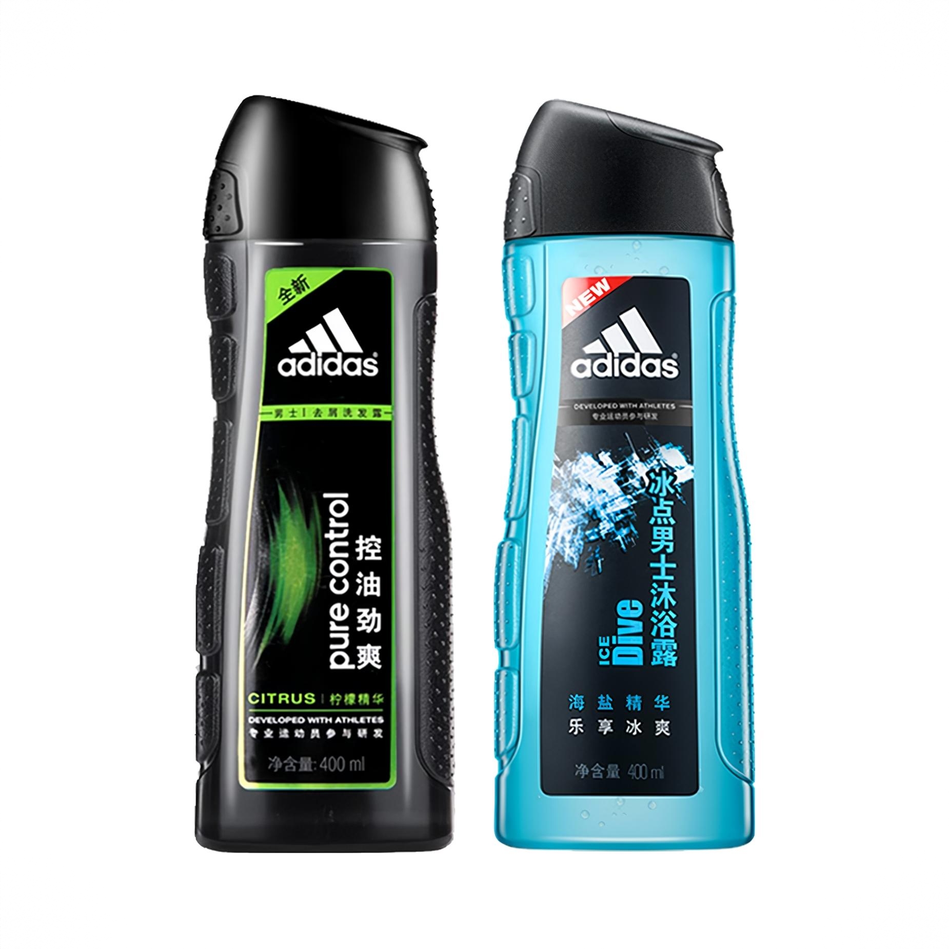 商品配色： 控油劲爽洗发水400ml+冰点沐浴露400ml
