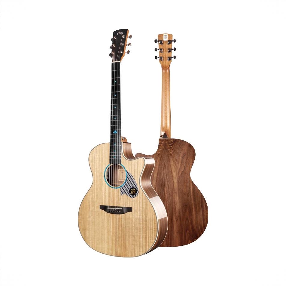 商品配色： TG-5P原木色哑光面单GA桶电箱40寸