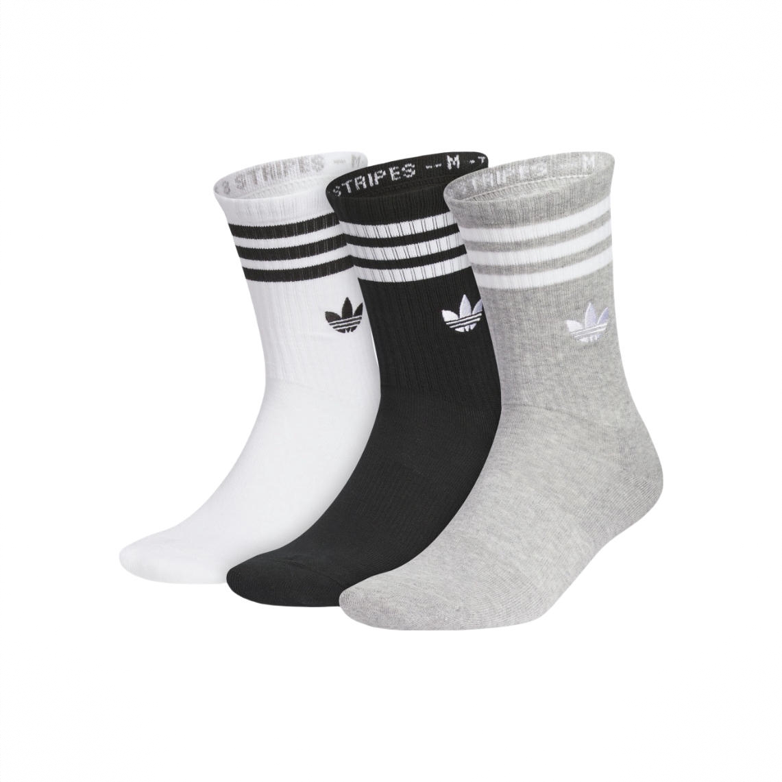 商品配色： 1黑1白1灰 3双