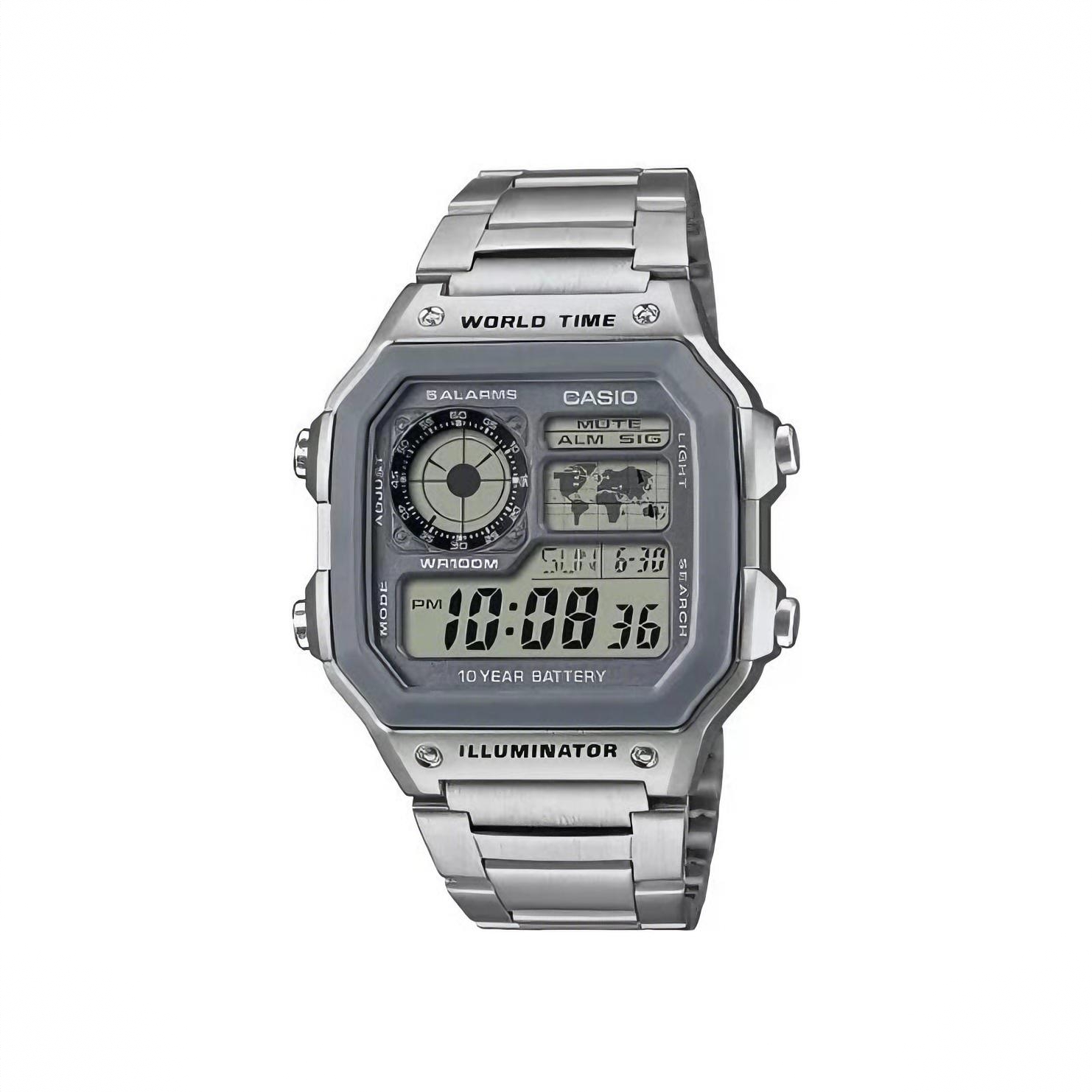 商品配色： 银色 AE-1200WHD-7A