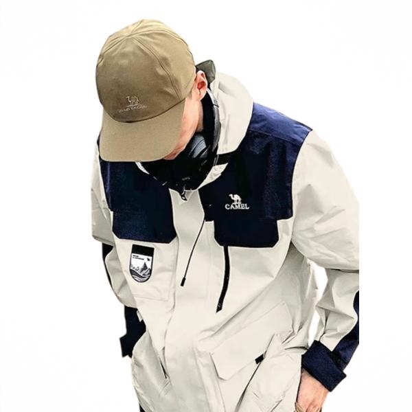 商品配色： 男/燕麦灰/墨蓝/抓绒内胆/三合一