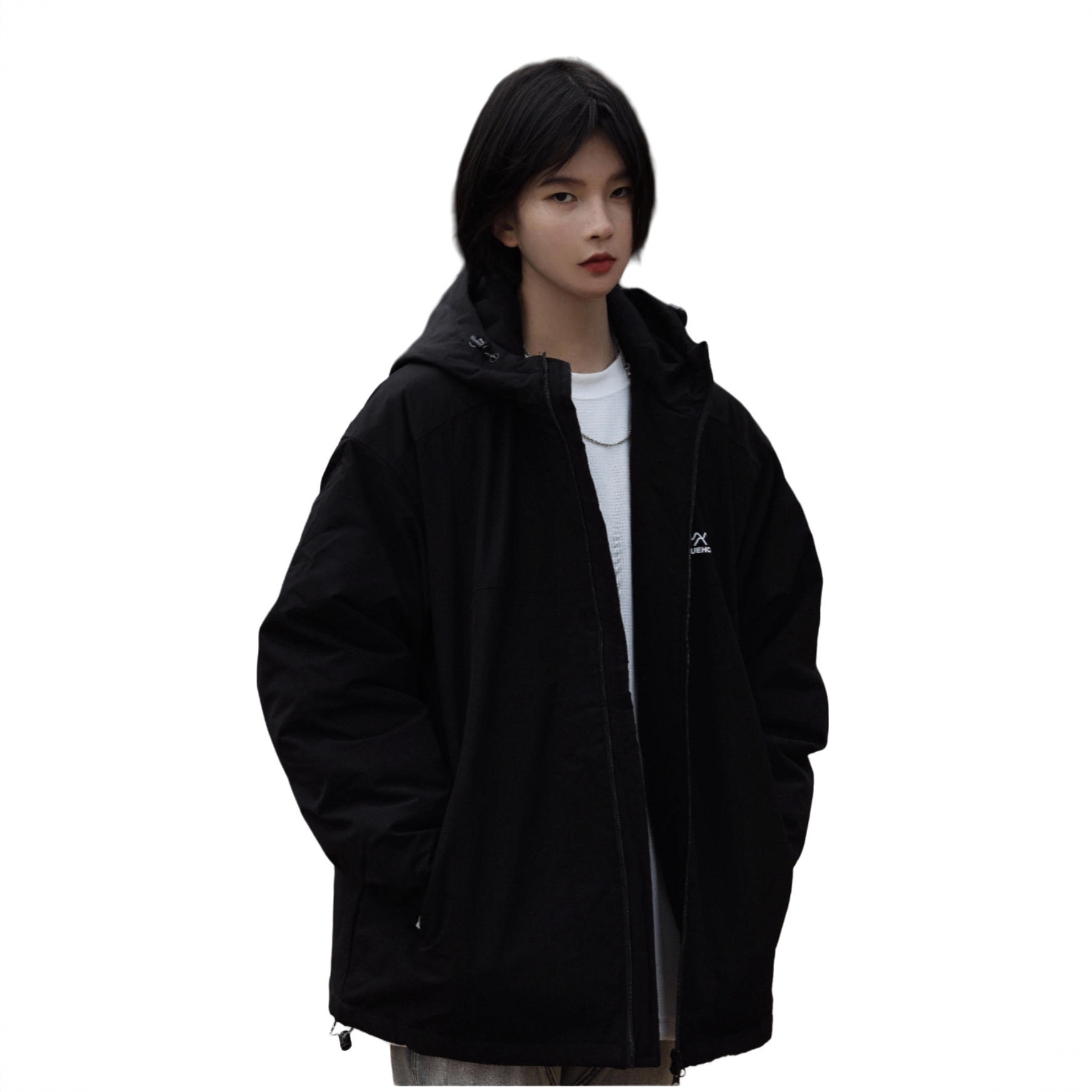 商品配色： 黑/棉服