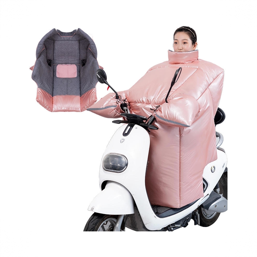 商品配色： 冬款PU粉围脖护肩豪华款