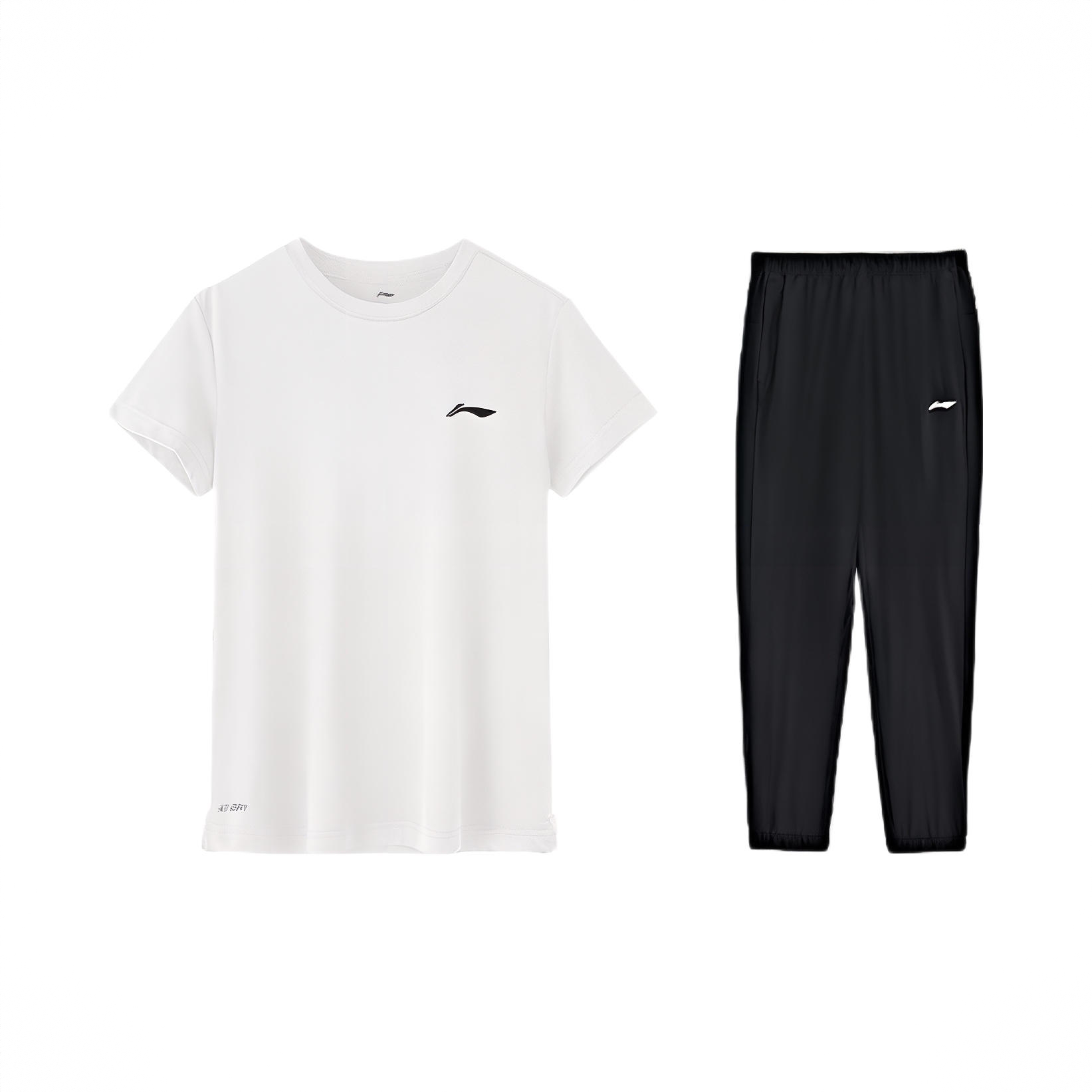 商品配色： 上装白+下装黑