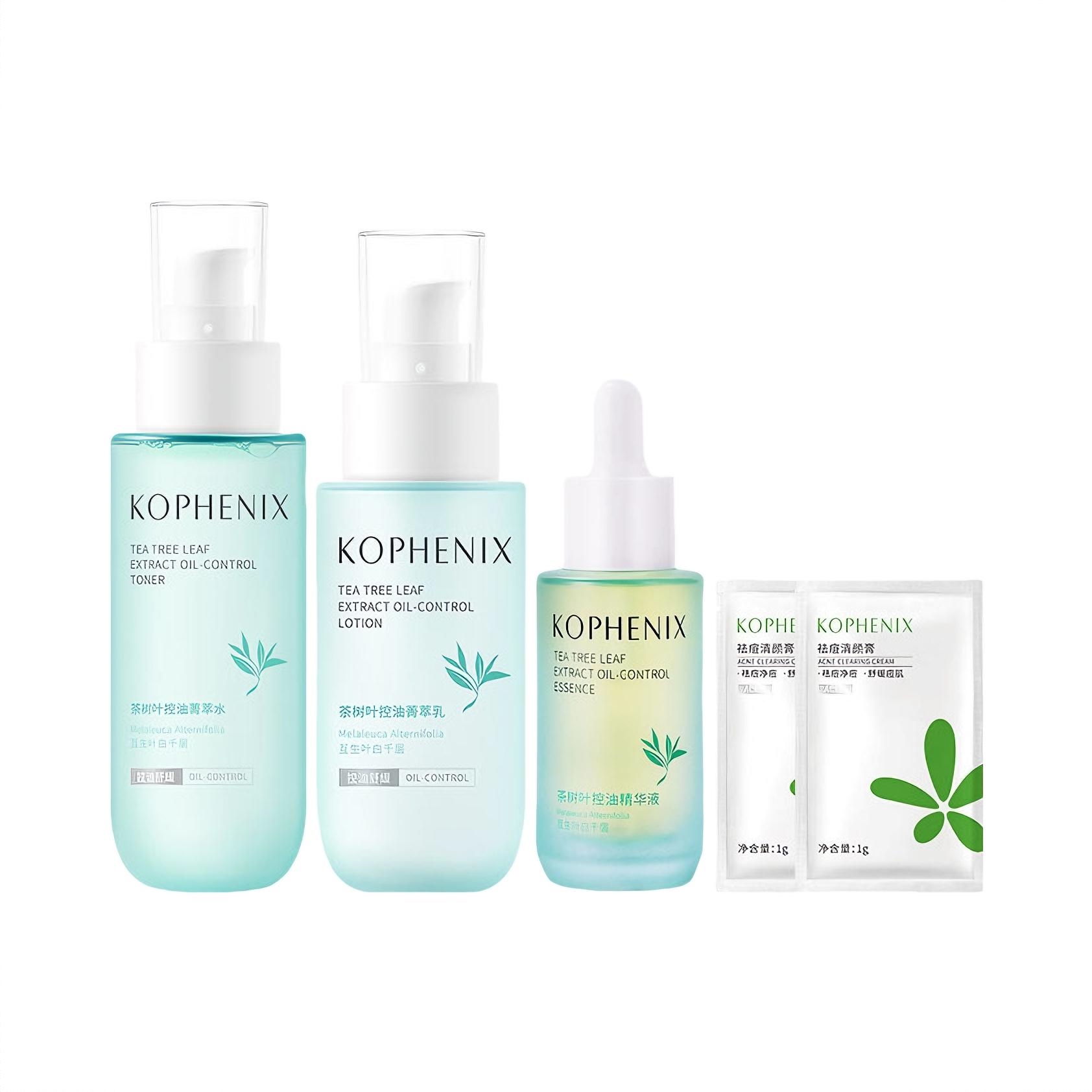 商品配色： 水120ml+乳100g+精华30ml+祛痘清颜膏1g*2