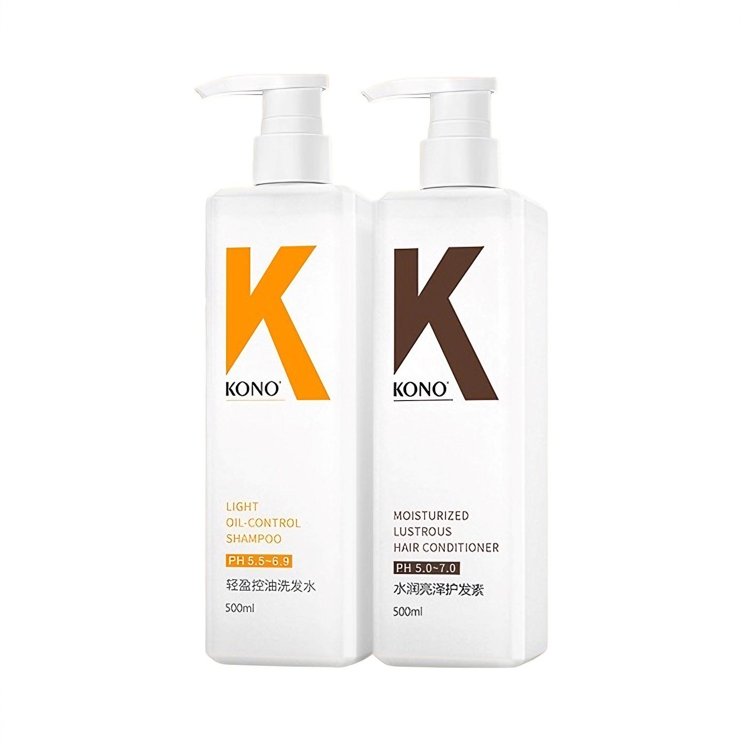 商品配色： 控油洗发水500ml+水润护发素500ml