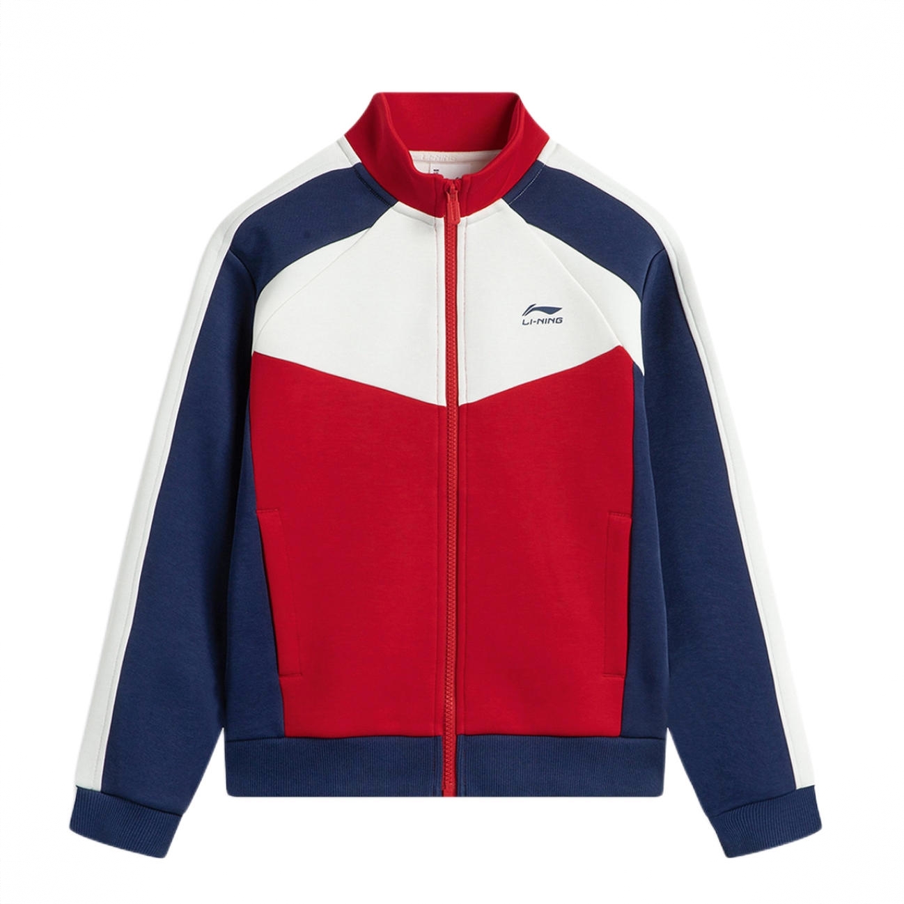 商品配色： 深盏蓝/乳白/公牛红