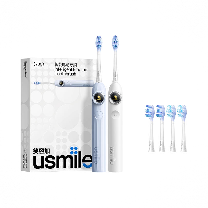 商品配色： 浅海蓝+冰川白【刷头*4】