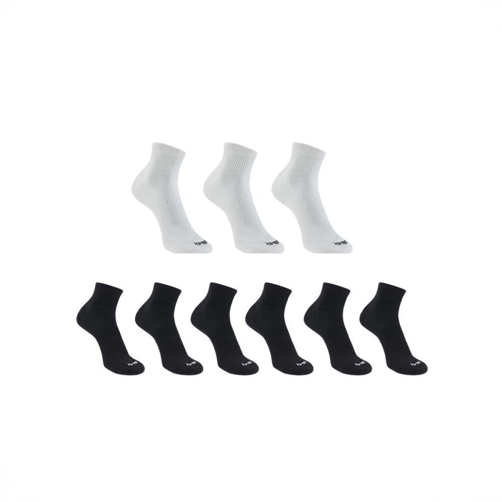 商品配色： 6黑色3白色 9双