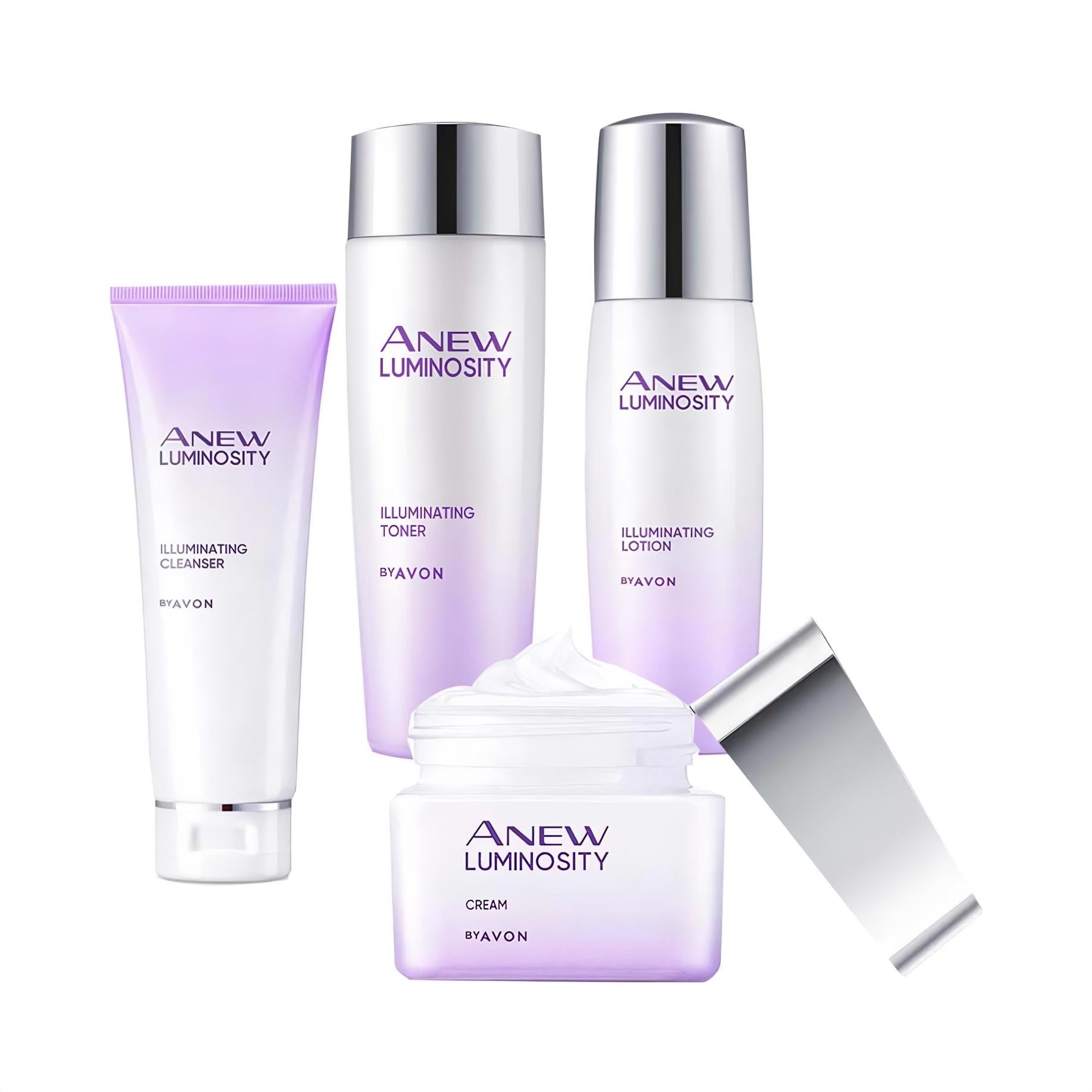 商品配色： 洁面125g+水100ml+乳液75ml+面霜50g