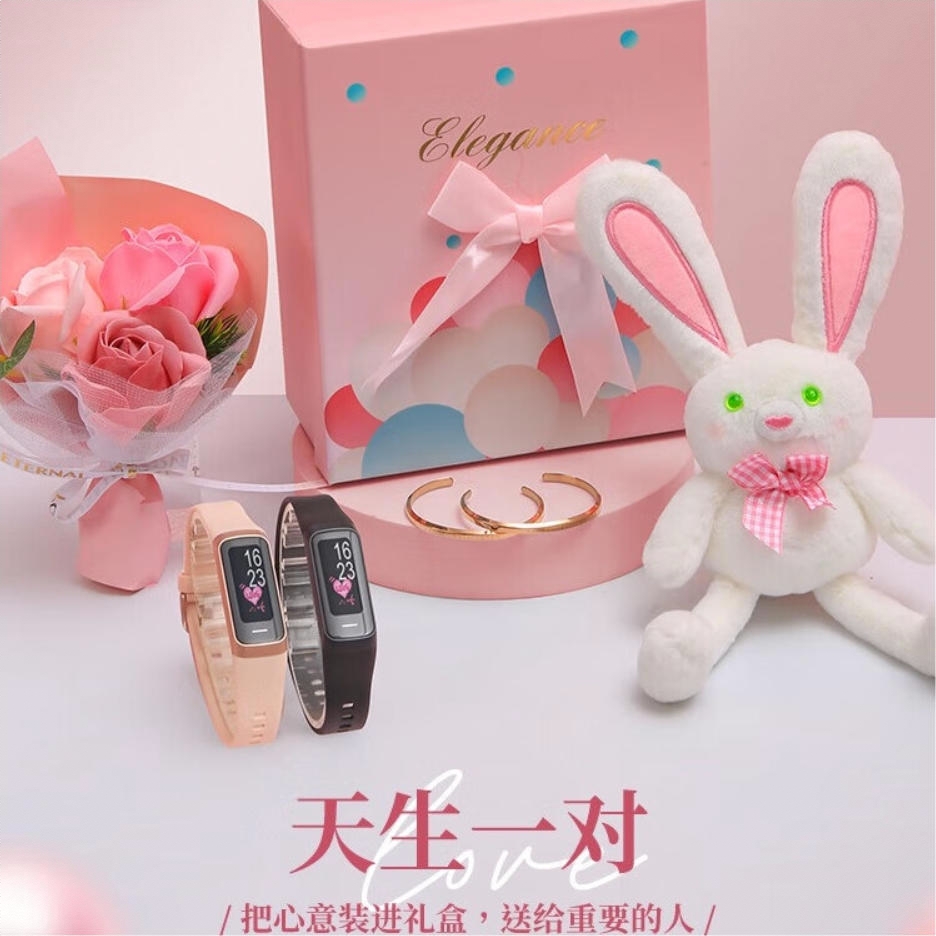 商品配色： 【告白气球礼盒】黑色+粉色