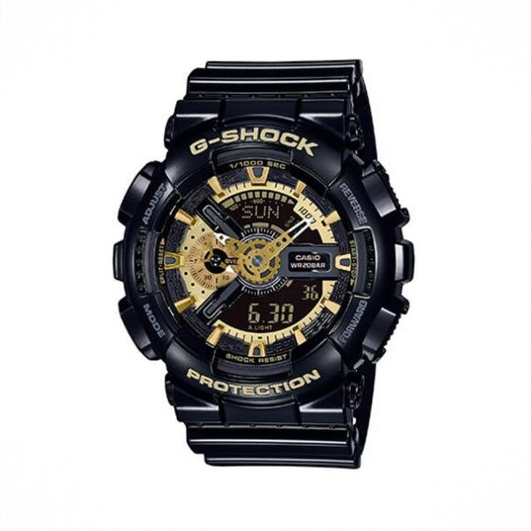 商品配色： 黑金 GA-110GBX-1A
