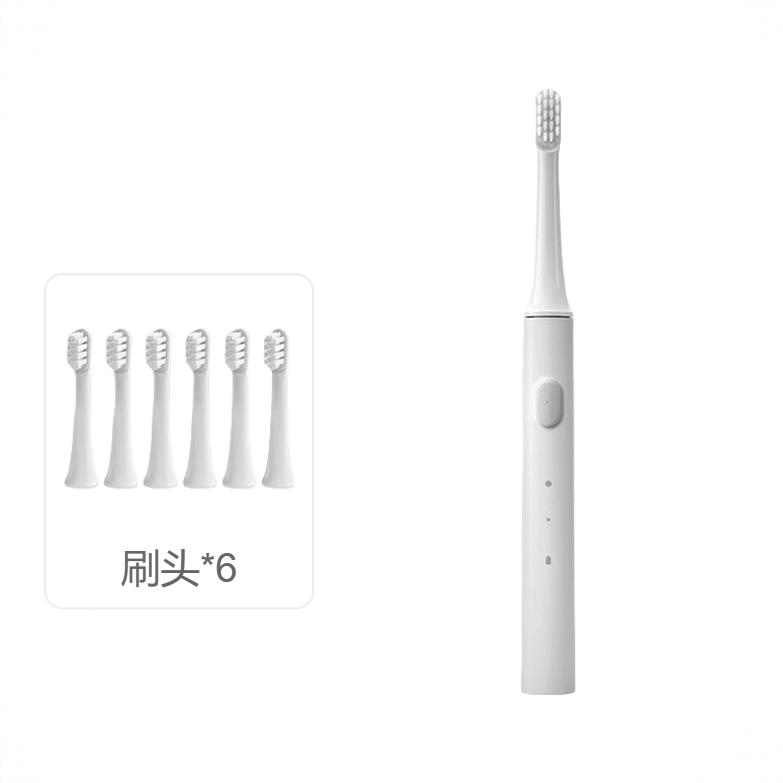 商品配色： 白色【刷头*6】