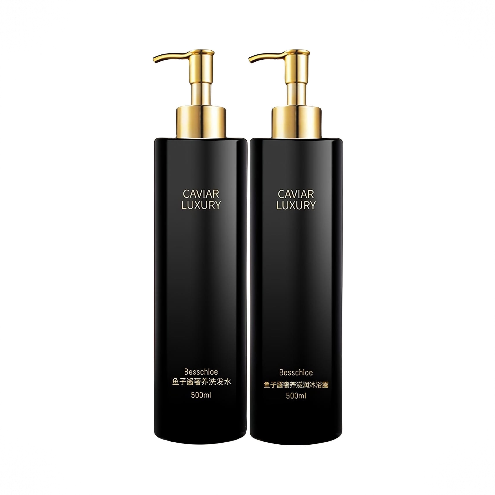 商品配色： 蓬松去屑洗发水500ml+保湿滋润沐浴露500ml