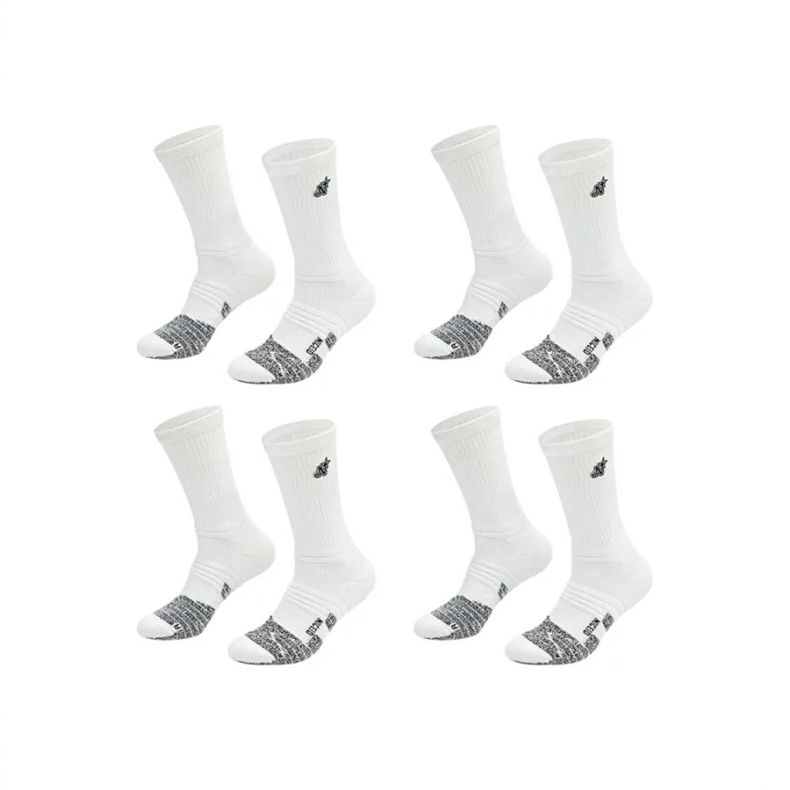 商品配色： 白色 4双